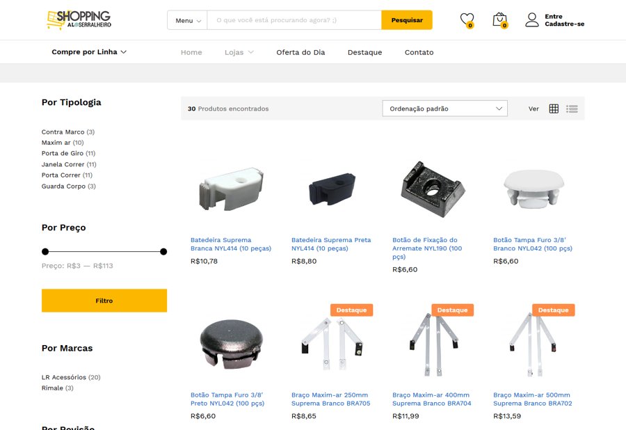 Tienda online de Shopping Aloserralheiro